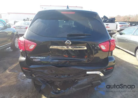 2019 Nissan Pathfinder S z USA, uszkodzony, nr VIN 5N1DR2MNXKC612700